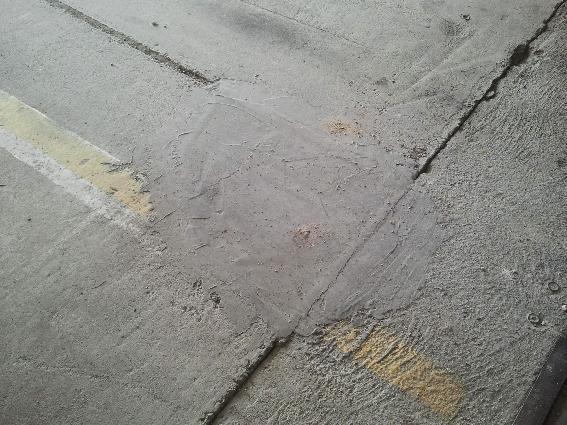 betonjavítás után