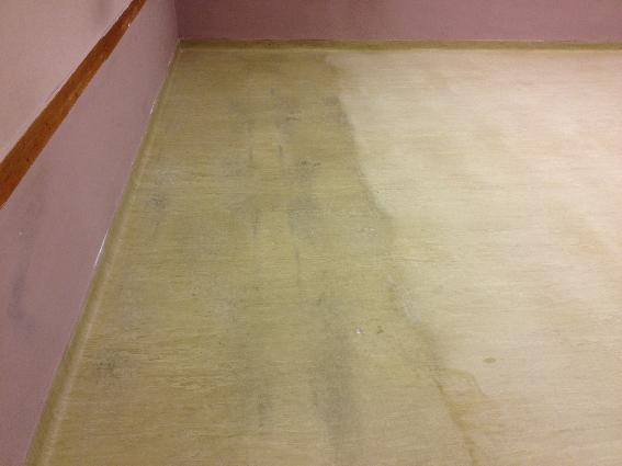 felújítás közben - műgyanta burkolat